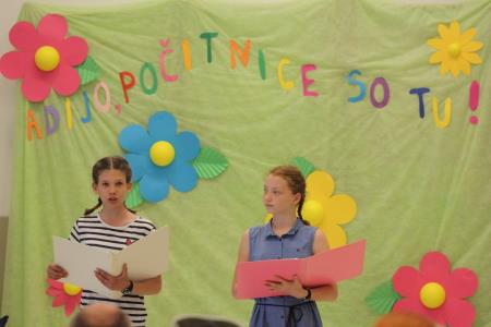 ZAKLJUČEK ŠOLSKEGA LETA NA PODRUŽNICI ŽAGA3